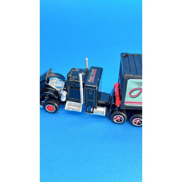 Majorette France Kenworth 604 NIGHT HAWK Semi Truck Trailer Vintage HO Scale - Picture 8 of 16
